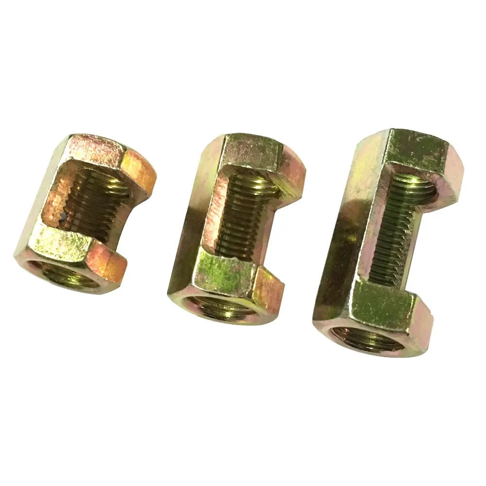 Гайки для открытия лампы M10 10 мм цилиндрические шестигранные гайки из цинкового