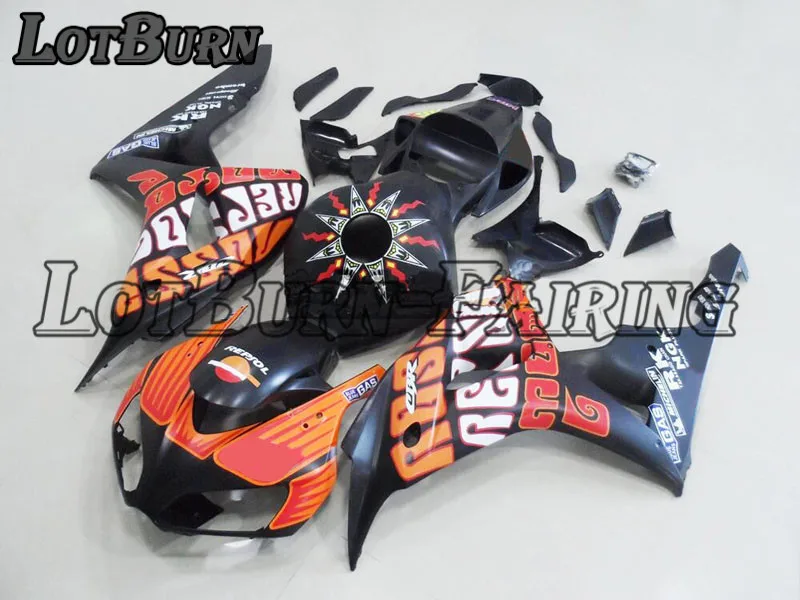 Подходит для CBR1000RR CBR1000 CBR 1000 RR 2006 2007 06 07 мотоцикл обтекатель комплект Высокое