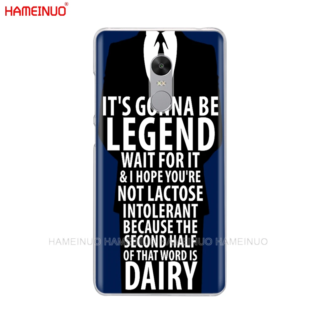HAMEINUO как я повстречала вашу мать himym quotes чехол для телефона для Xiaomi redmi 5 4 1s 2 3 3s pro PLUS redmi note 4 4X 4A 5A - Цвет: 90948