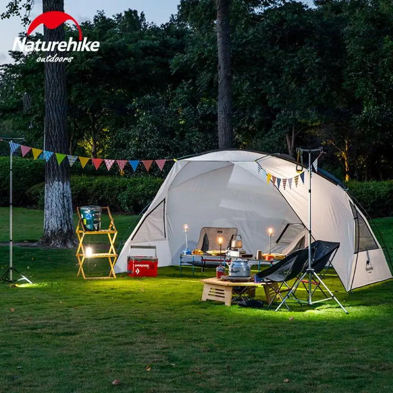 

Naturehike Camping Awning Tent Sun Shelter For Outdoor Recreation Beach Tarp Tent Waterproof Canopy Garden Gazebo NH18Z001-P