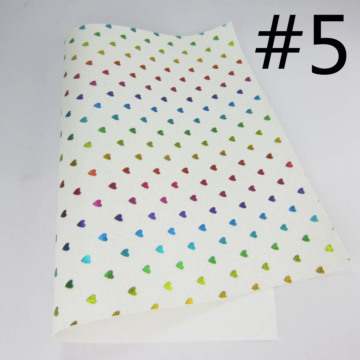 Chunky Glitter Fabric Leather For Shoes DIY Bows A4 Sheet 8"x11.8" 1piece DG005