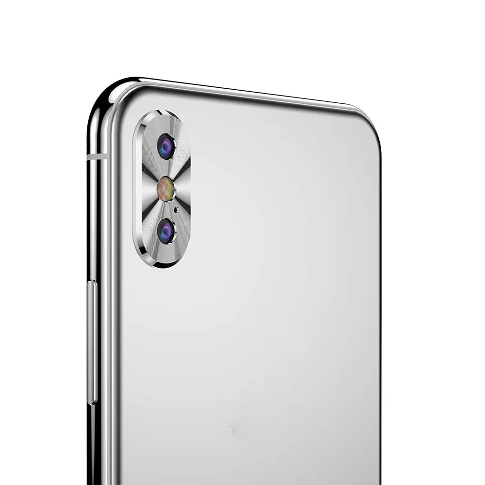 Funda камера пленка для iPhone XS Max XS X Пленка чехол с защитой от царапин задняя камера металлический протектор защитный чехол для объектива Rin z70