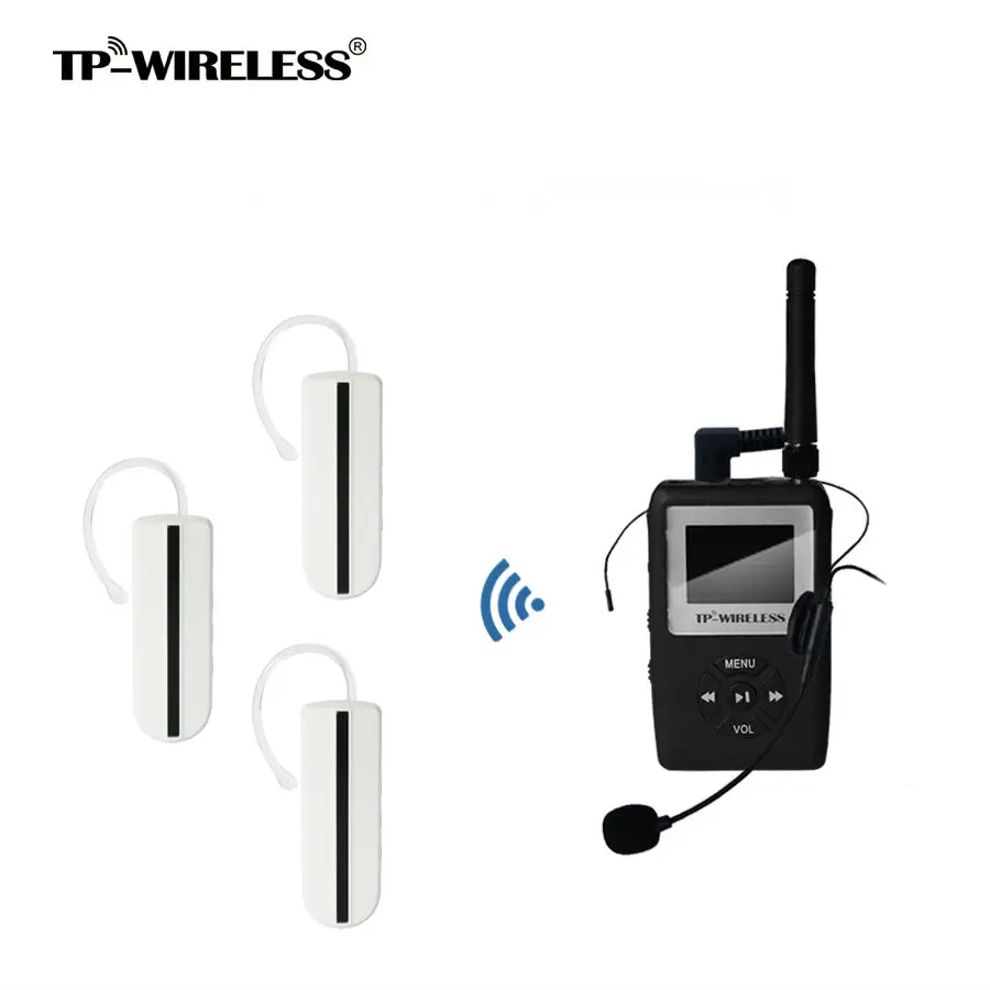 Tp-беспроводная UHF WTAG05 система гида мини приемник с крючком беспроводная