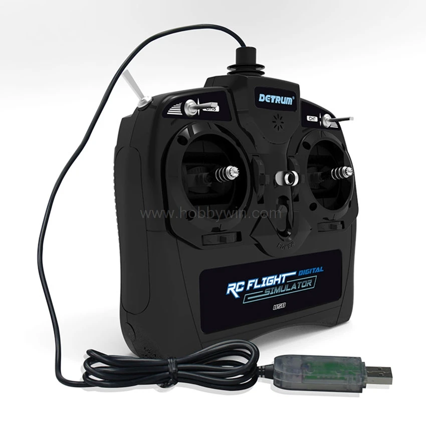 Dynam 8CH USB RC симулятор полета модель планера вертолета ПК обучающий|Детали и