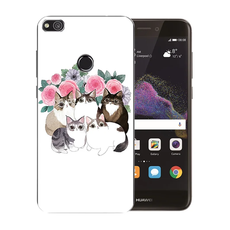 Мягкий силиконовый чехол из ТПУ для телефона Huawei P8 Lite 2017/Honor 8 Lite/Nova Lite/GR3 2017