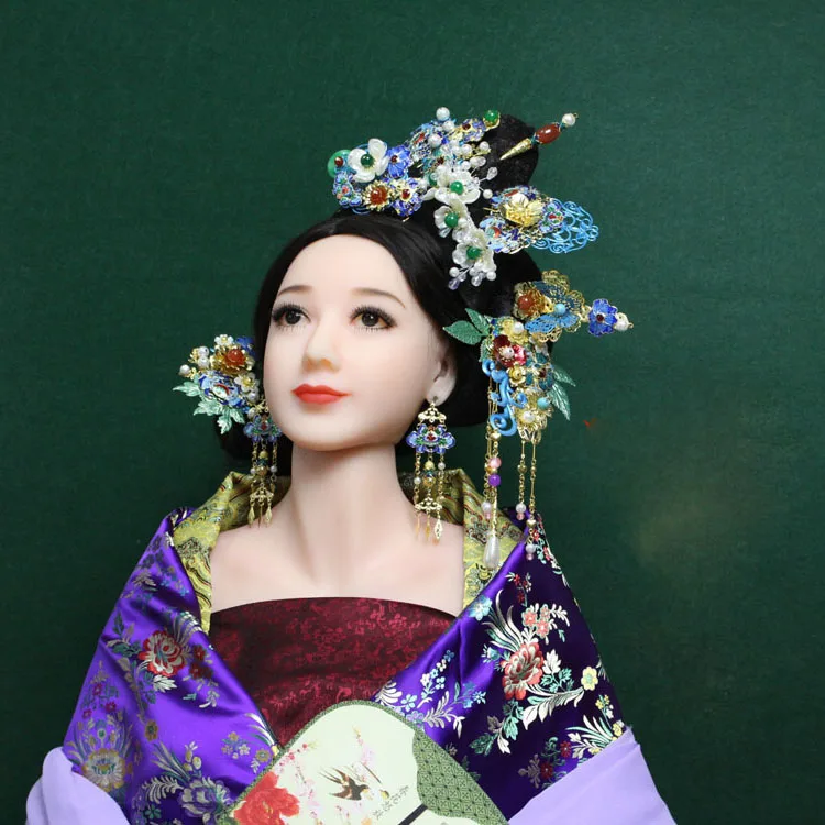 Набор аксессуаров для волос в стиле древней китайской династии Тан | Резинки