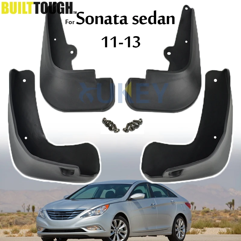 Брызговики для Hyundai Sonata i45 YF 2011 2012 2013 передние и задние|flaps splash guards|splash guardmud flaps |