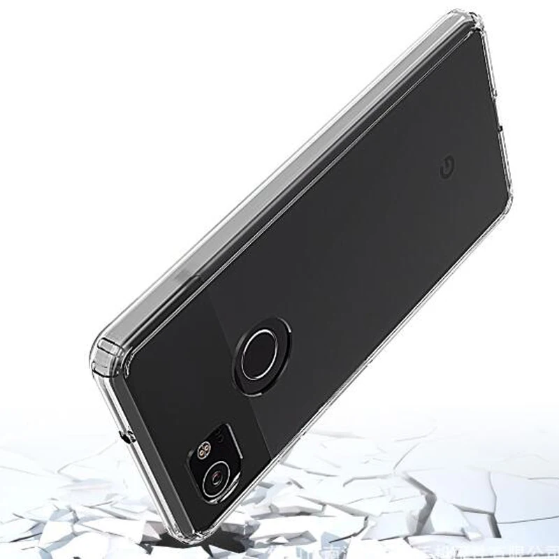 30 шт./лот для Google Pixel 3A XL Anti shock TPU PC акриловый кристаллический жесткий