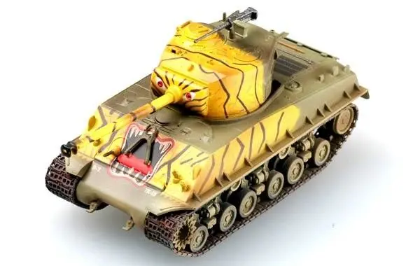 Trumpeter 36258 1/72 M4A3E8 Шерман средний танк бронированная модель автомобиля Пластиковый
