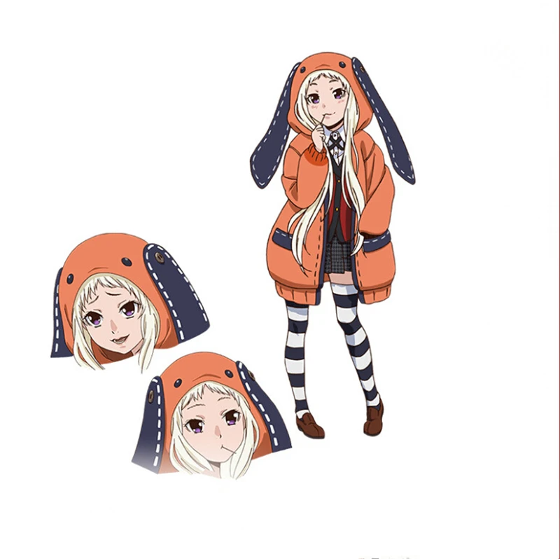 Бесплатная доставка Аниме Kakegurui: компульсивный игрок Yomoduki Runa Косплей Костюм
