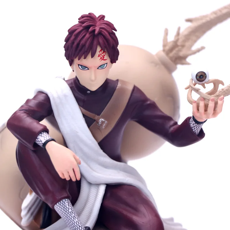 Аниме Наруто Shippuden Kazekage повязка на голову Sabaku no Gaara Коллекционная Модель ПВХ