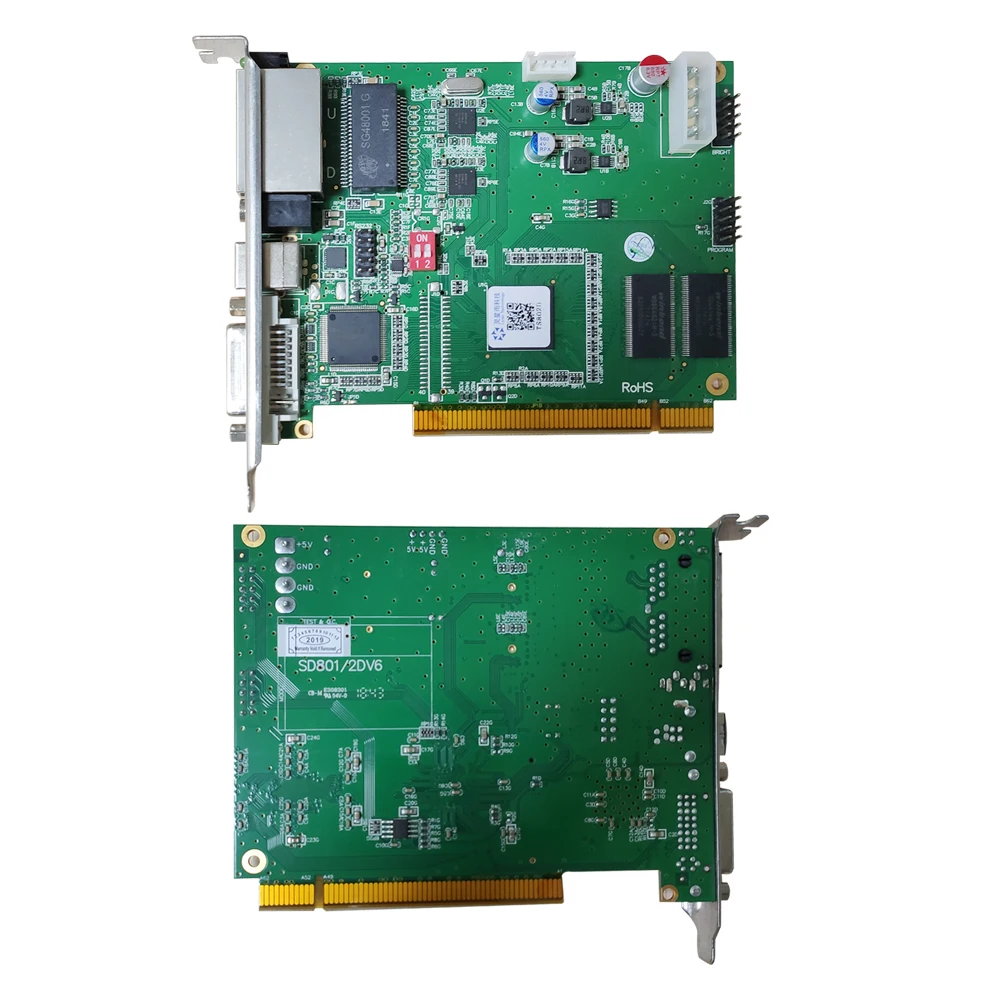 Система управления светодиодным дисплеем Linsn отправляющая карта TS802D высокое