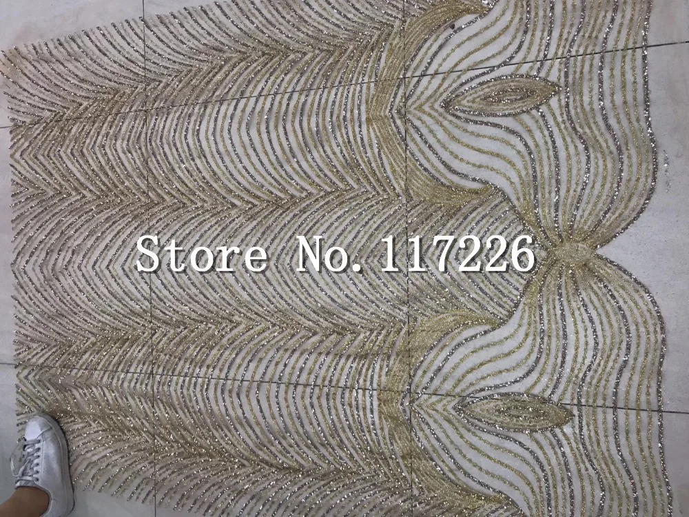 

Pretty design shinning hand print glued glitter luxury tulle mesh for evening dress/sawing//wedding