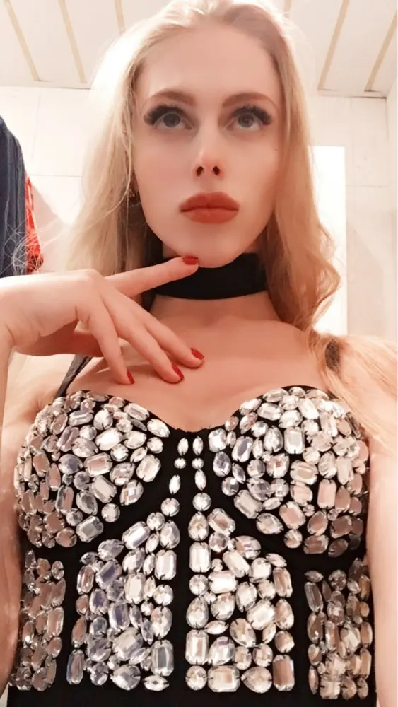 Ручная работа бриллианты жемчуг Bralet Корсеты женские бюстье бюстгальтер обрезанный топ бюстгальтер под свадебное платье жилет размера плюс AW515