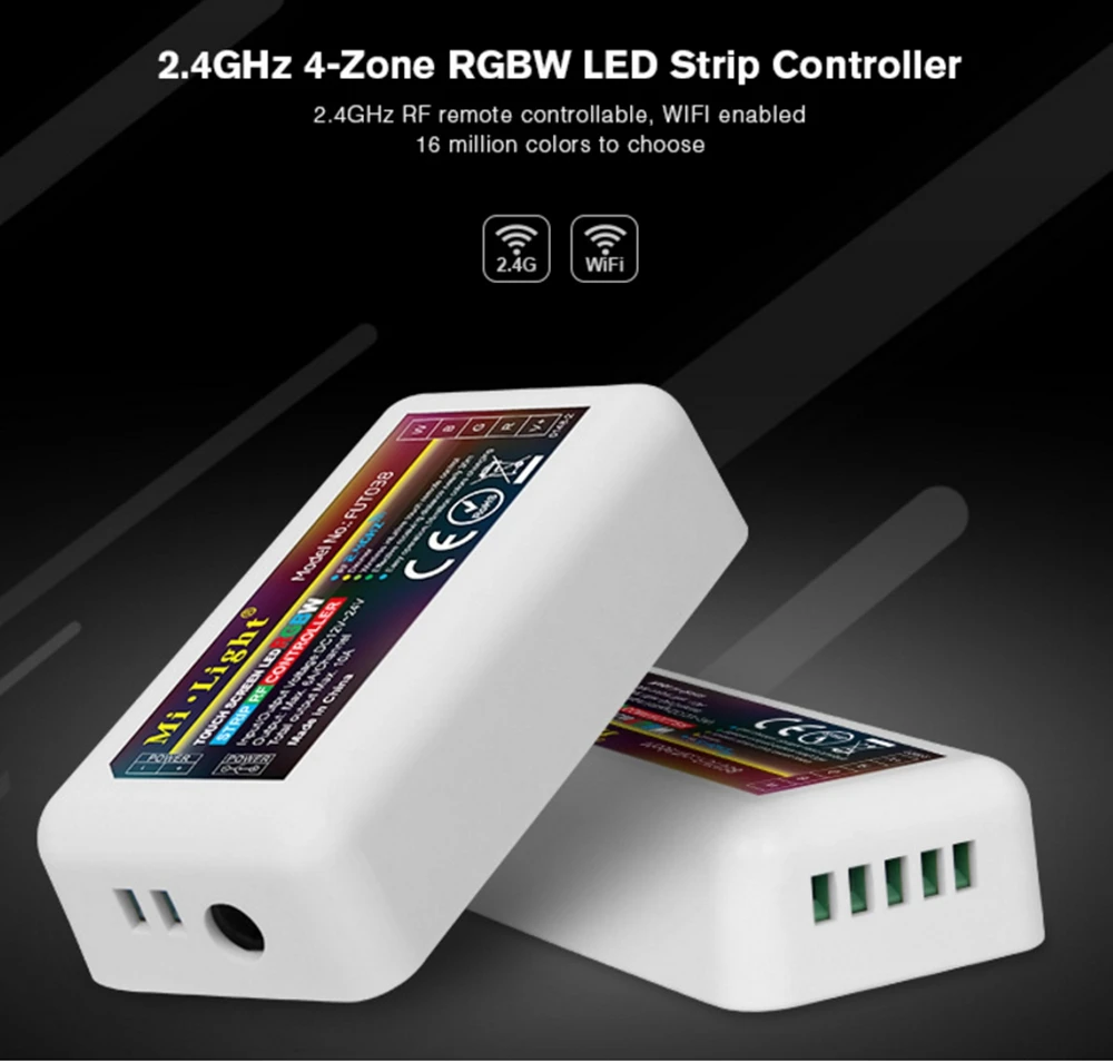 Светодиодный пульт дистанционного управления Milight MiBoxer FUT038 RGB RGBW RF RGBWW/CCT|rgbw