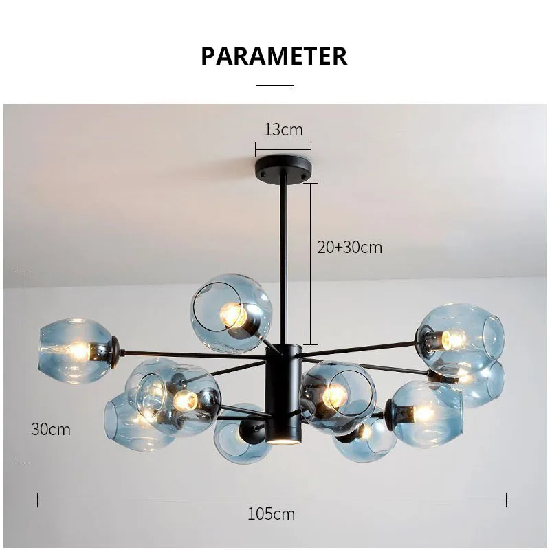 Современные Люстры для гостиной спальни украшение дома подвесные лампы