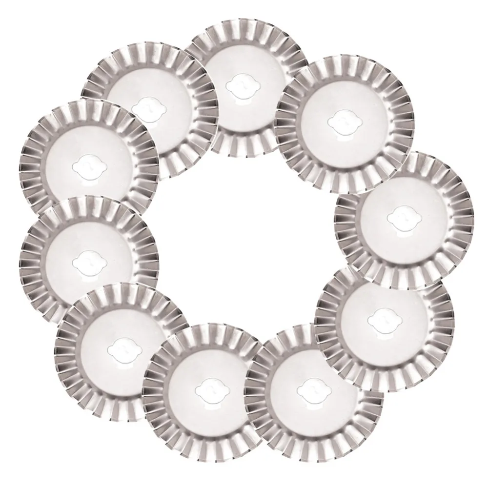 2 шт. 45 мм зигзаг волны декоративные поворотный Ножи лезвия ткань Бумага кожи