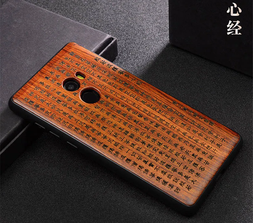 as picture Xio mi x 2 Чехол mi x2 чехол TPU резная Роза деревянный ящик Coque Boogic Xiaomi mi x 2 Деревянный чехол для телефона s - Цвет: as picture