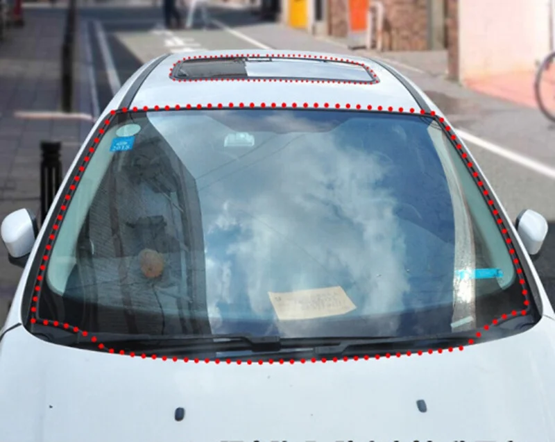 3M Windshield Rubber Sunroof Sealed Strips Car Sticker for Mini Cooper R52 R53 R55 R56 R58 R59 R60 R61 Paceman Countryman Clubma |