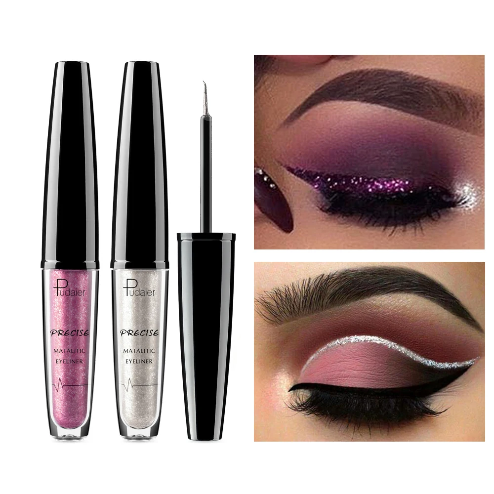 Подводка для глаз с блестками 16 цветов| |