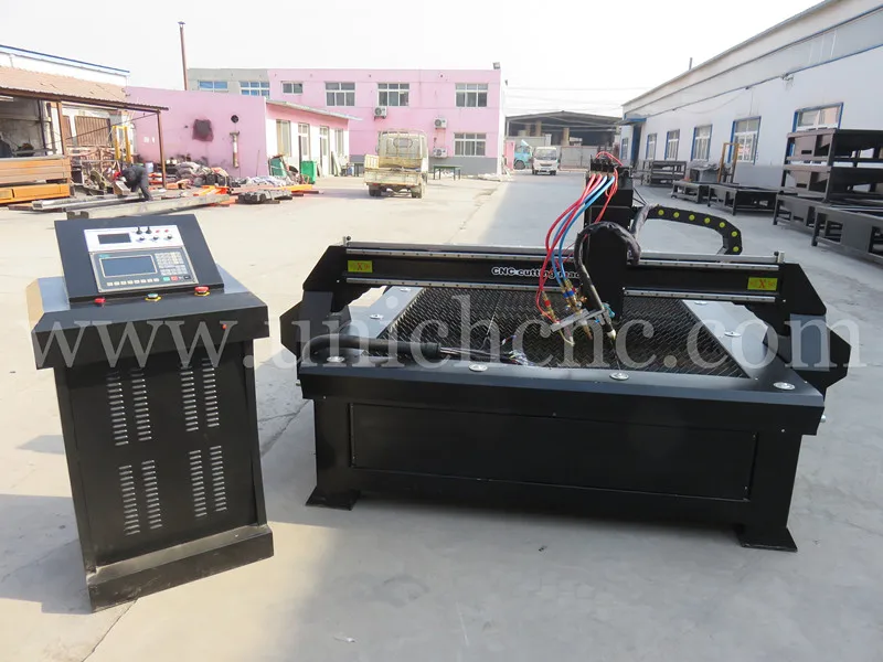 Профессиональный 63A/100A/125A/200A нержавеющая сталь/железо cnc плазменный станок для