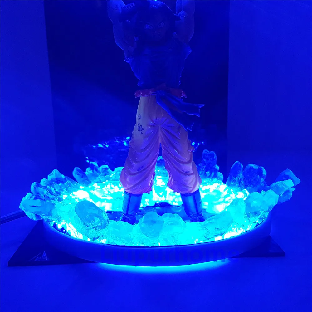 Рисунок солнце Гоку Genki damaSpirit бомба светодиодный Ночной светильник Супер Saiyan Goku