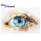 Алмазная 5D мозаика с рисунком глаз, квадратные сверла