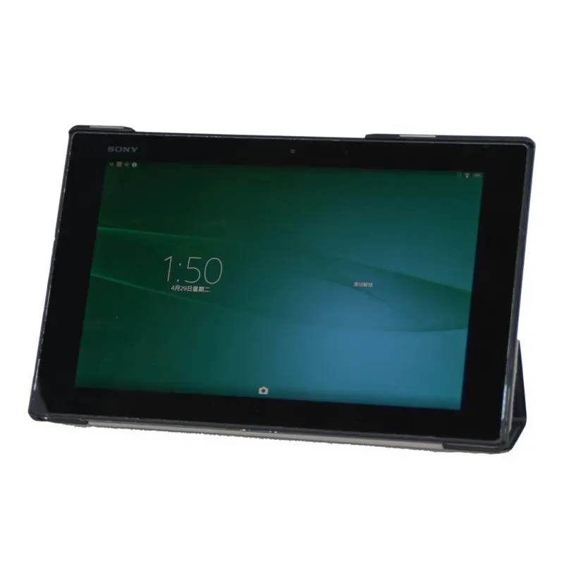 Ultra slim легкий искусственная кожа фолио case стенд крышка для sony xperia tablet z2/z3/z4 |