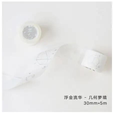 Позолоченные блестящие розовые Золотые декоративные васи ленты DIY Скрапбукинг Маскировочная лента школьные офисные принадлежности Escolar Papelaria - Цвет: 06
