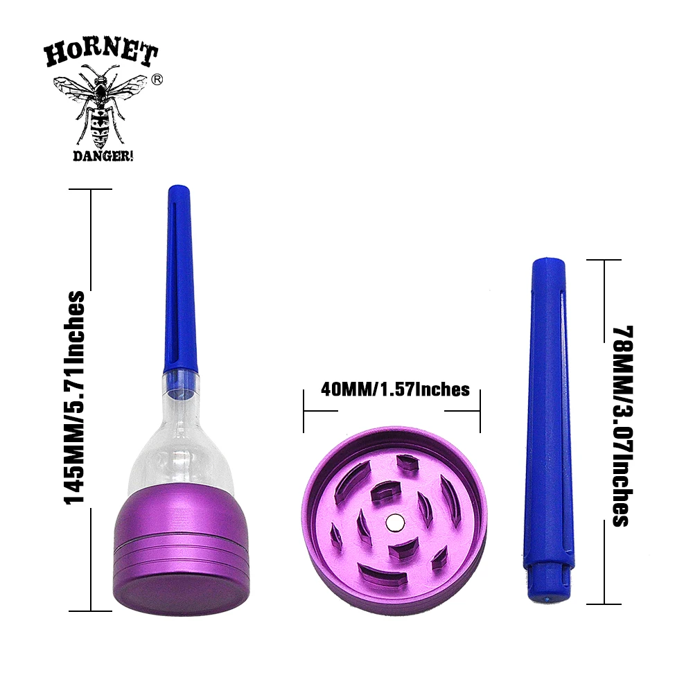 2 в 1 конус художника Воронка Форма травы шлифовальные станки ролик измельчитель