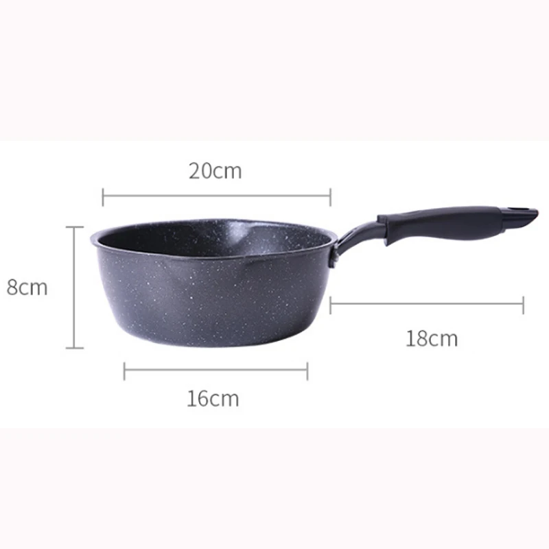 Katscn 20 см Maifan Stone Wok антипригарная сковорода для супа многофункциональная кухонная