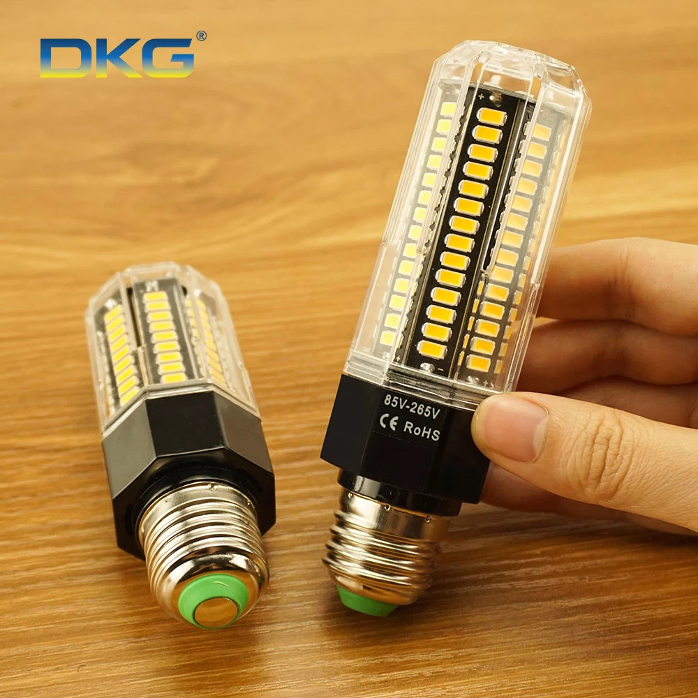 Светодиодная лампа E27 12 Вт 15 13 10 9 7 5 4 2 Led 220 В 110 5730SMD светодиодная кукурузная 85-265 в