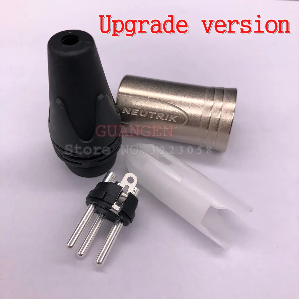 20 шт./лот 10 шт. NC3MXX и 10 шт. NC3FXX для NEUTRIK мужской и женский набор 3 Pin XLR разъем withe высокое качество - Цвет: Upgraded version