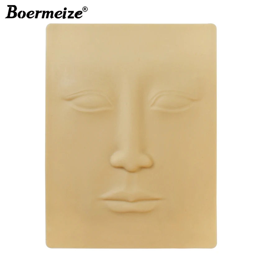 3D Силиконовая татуировка для лица, кожа для практики, высокое качество, тату, дизайн, поддельные кожи для начинающих, Перманентный макияж, практика