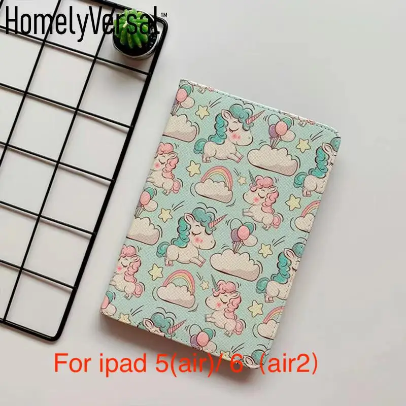 Kawayi Симпатичные для iPad iPad Чехол протектор 9,7 дюймов air2 мультфильм pro10.5 оболочки iPad mini 1/2/3/4, новогодние подарки для девочек - Цвет: ipad 5(air) 6 air2