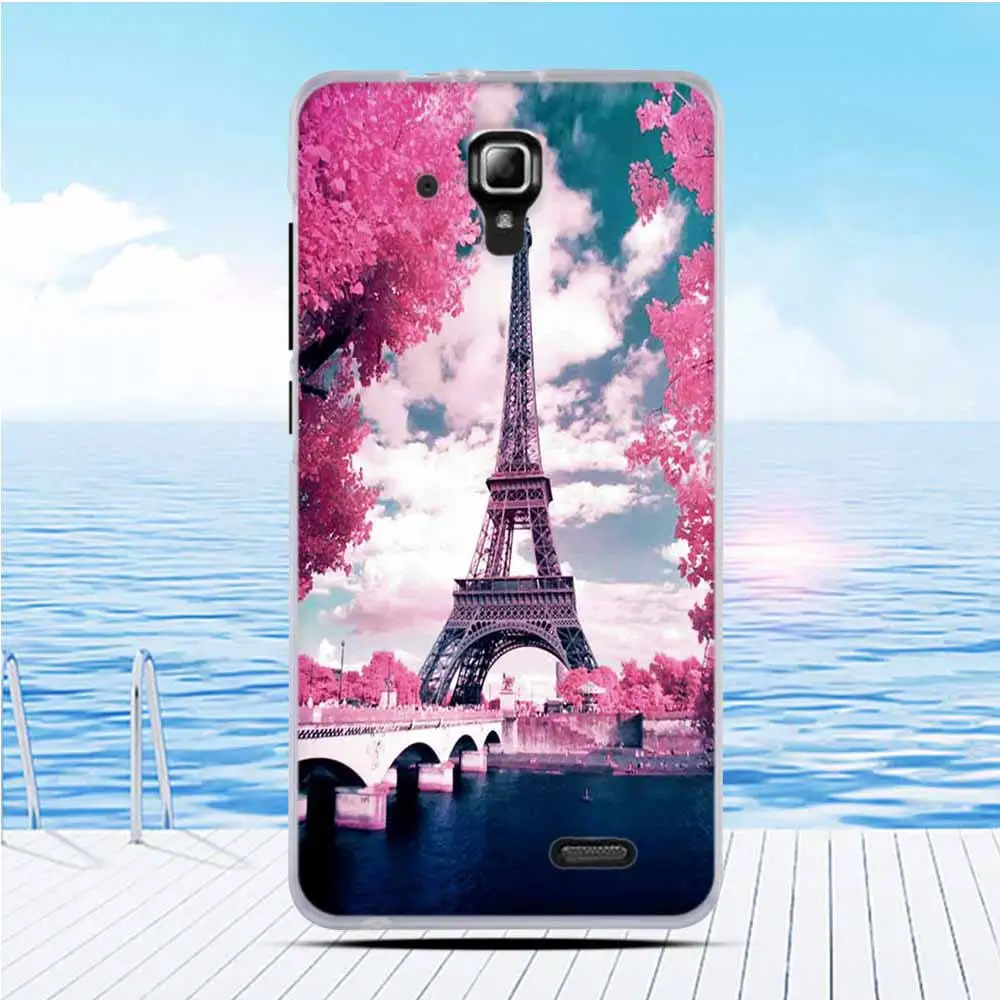 Чехлы для телефонов Lenovo a536 5 0 дюйма мягкий чехол из ТПУ Для A536 A358T A 536 задняя крышка