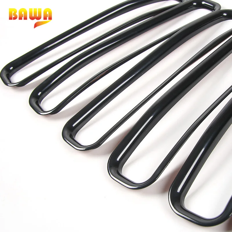 

BAWA Honeycomb Mesh Front Grill Inserts Kit for Jeep Wrangler TJ 1997-2006 ABS Car Stickers Accessories