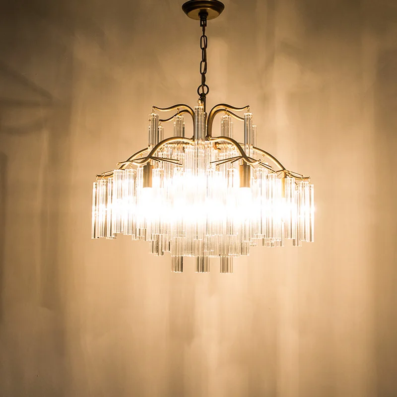 Лобби хрустальный бар освещение подвесная люстра led lustre cristal роскошные люстры для