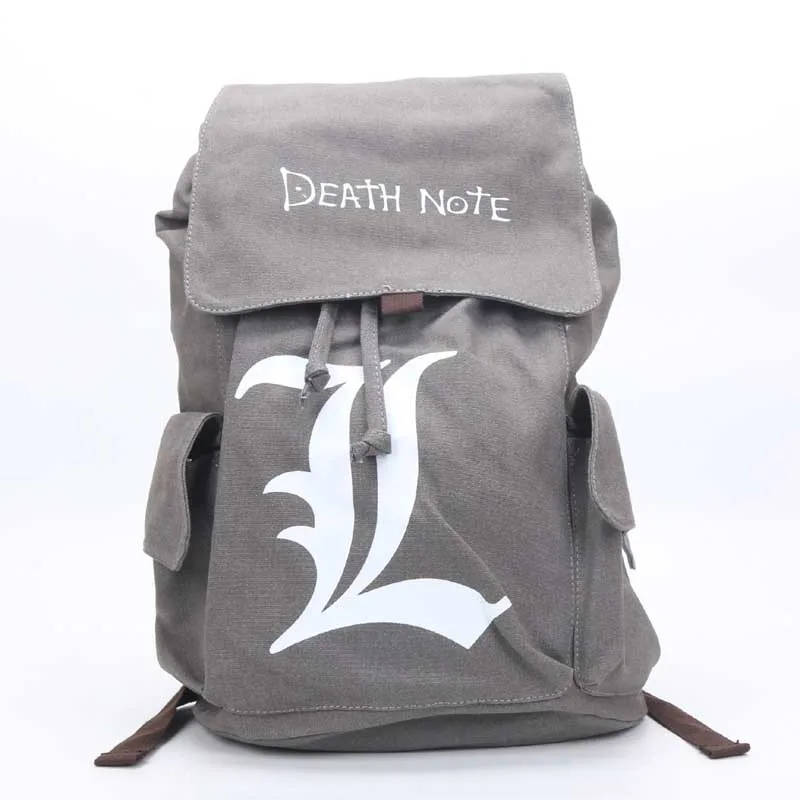 Аниме One Piece Naturo Totoro Attack on Titan Токийский Гуль Death Note рюкзак большой емкости дорожная