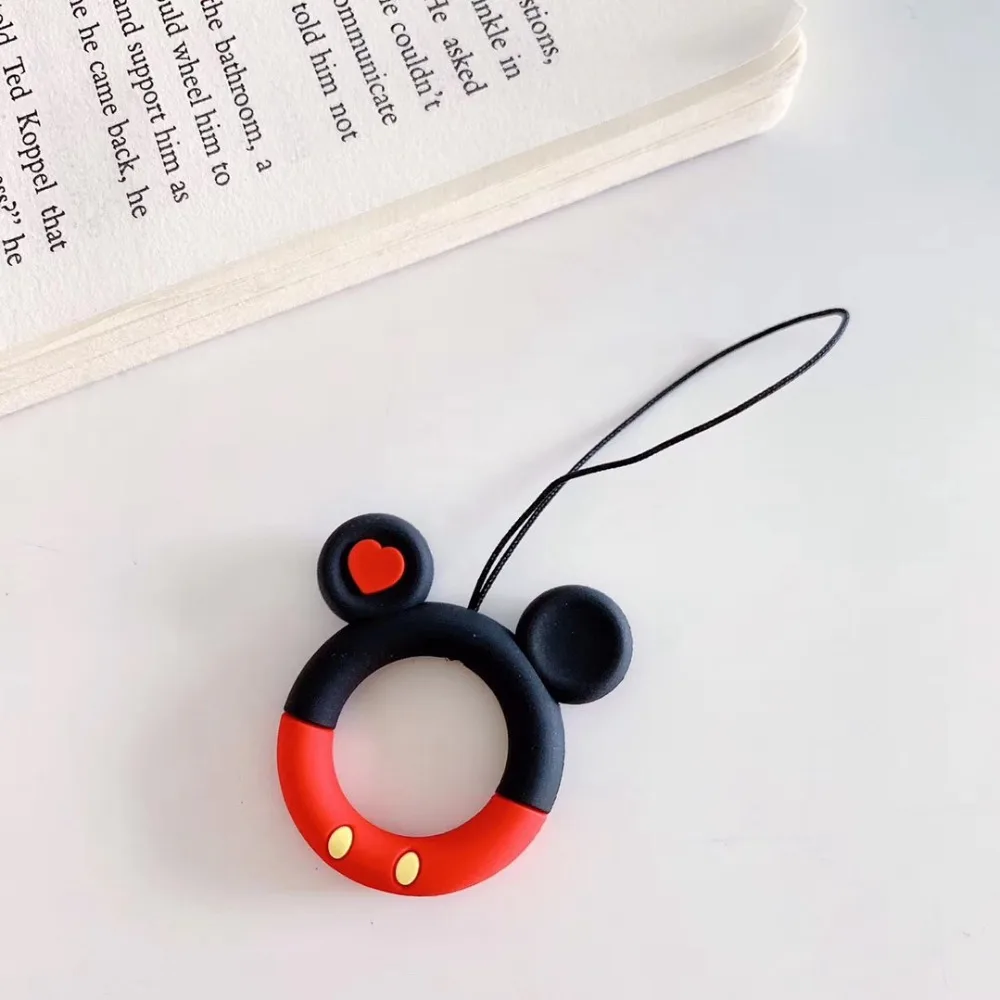 Аксессуары для airpods, кольцо на палец, ремешок, Мультипликация, универсальный, для iPhone, наушники, кольцо, анти-капля, веревка/redmi, ремешок для мобильного телефона