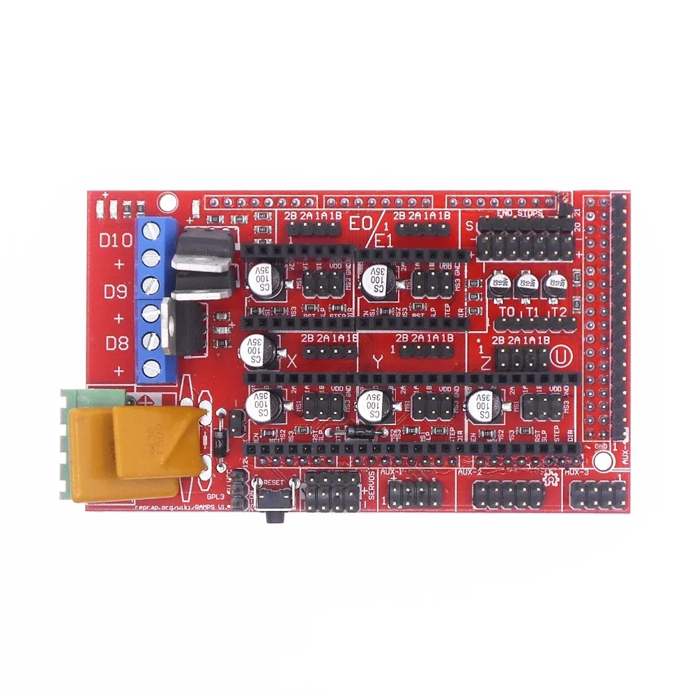 Запчасти для 3D принтера Duoweisi Reprap Ramps 1 4 расширенная плата Mendel Prusa I3 оптовая