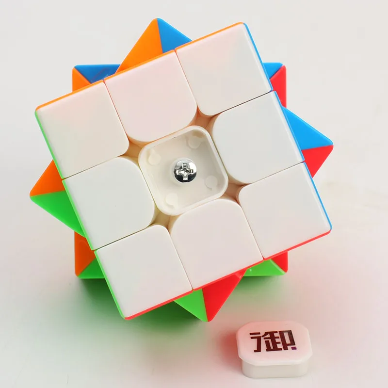 3 слоя скорость YuMo's Puzzle волшебный куб 3*3*3 Cubo Megico игрушка для детей кубики-подставки 3х3 57 мм Stickerless