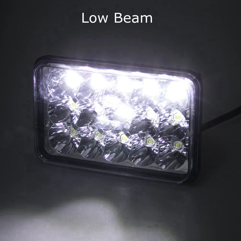 H4 4x6 дюймов светодиодный фары лампы для Honda XR250 XR400 XR650 и Suzuki 4 &quot* 6&quot налобный