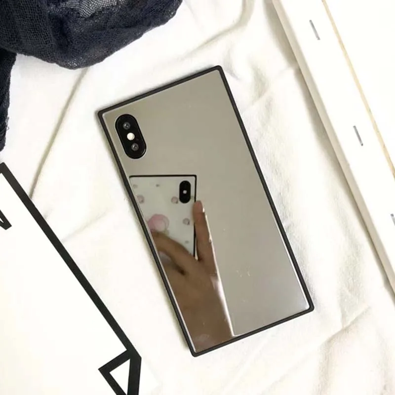 Kerzzil зеркальный чехол из закаленного стекла для телефона iPhone 11 Pro X XR XS MAX