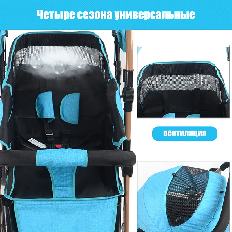 IMBABY складная детская коляска с теплый чехол для ног зимы красивый пейзаж детей в