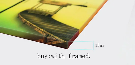 Холст ретро мост 3 классический стиль декоративные стены Пейзаж Живопись