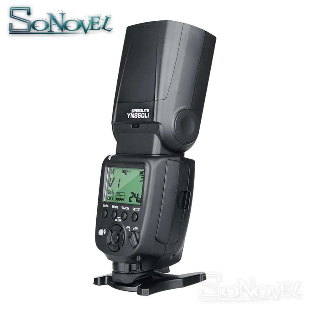 Беспроводная вспышка 3x YONGNUO YN860Li Speedlite с ручным триггером для вспышки и пультом