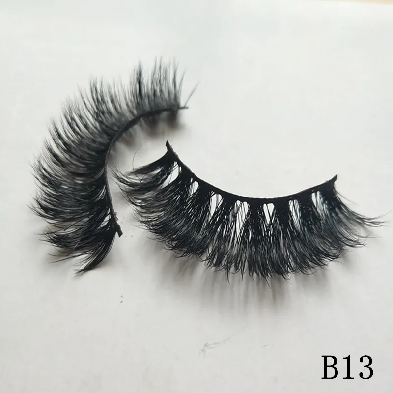 IN USA Mink Eyelashes 200 Pairs 3D Soft Mink False Eyelashes Handmade Wispy Fluffy Long Lashes Natural Eye Extension Makeup