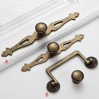 antique bronze furniture handles for cabinets and drawers vintage kitchen fitting wardrobe closet knobs retro furniture hardware