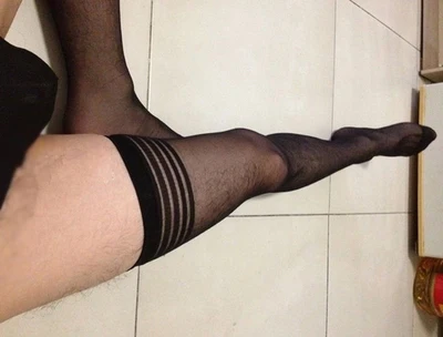 Новинка 2017 мужские ультратонкие чулки пряжа из сердечника шелковые до